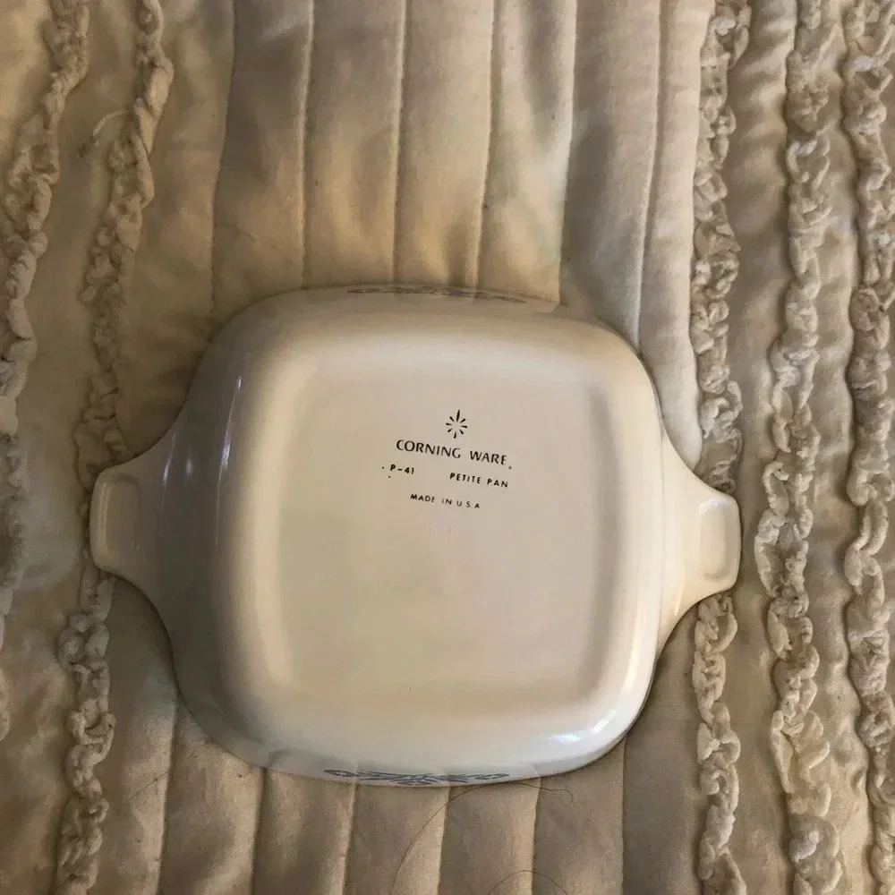 Corningware blue cornflower small dish